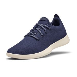 Allbirds Men's Navy Athletic Shoes with Cream Sole